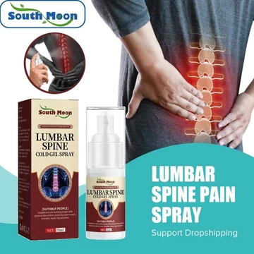 Mặt Trăng Nam Cột Sống Xịt Giảm Đau Thắt Lưng Đĩa Điều Trị Thoát Vị Viêm Khớp Nén Lạnh Gel Xịt Giảm Đau Đầu Gối 35ml