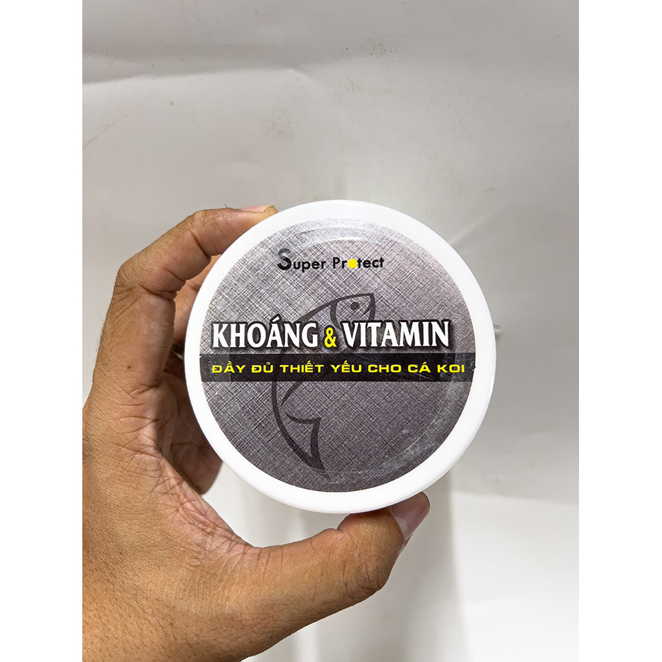 Khoáng chất & Vitamin cho cá Koi hủ 300gr Super Project (Hủ 300gram)