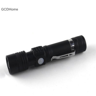 Đèn pin chống nước LED có thể sạc lại sáng GCDHome HOT