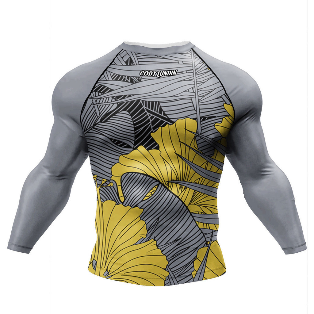 Mùa hè mới 3D in dài tay thể thao nhanh khô tập thể dục lỏng đào tạo đi xe đạp T-shirt thể thao ngoài trời thường ngày