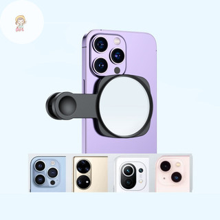 Twe Điện Thoại Thông Minh Camera Gương Phản Quang Kẹp Bộ Di Động Điện Thoại Di Động Camera Gương Kẹp Có Túi Bảo Quản Điện Thoại Phía Sau Selfie Gương VN