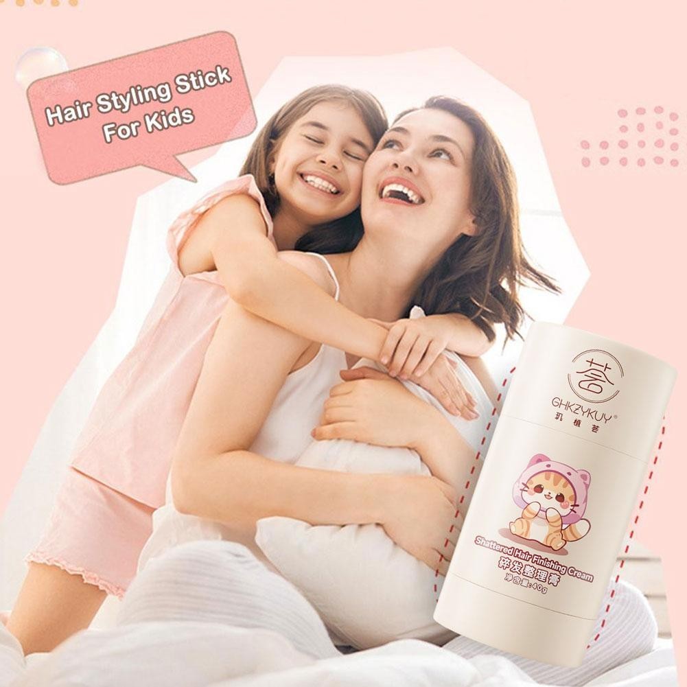 Bé Tóc Dính Sáp Cho Trẻ Em Giữ Tóc Hoàn Thiện Dính Sleek Cho Bé Tóc Dính Gel 80ml P9e1