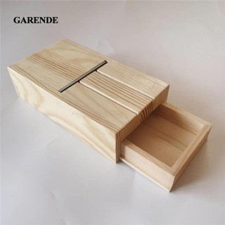 Máy bào xà phòng bằng gỗ Garende Máy bào hộp gỗ Máy cắt bánh có hộp lưu trữ để làm dụng cụ