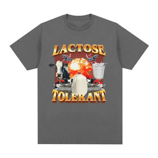 Áo thun in họa tiết chống Lactose dành cho nữ Áo thun ngắn tay thời trang cổ điển giản dị và thoải mái Áo thun cỡ lớn