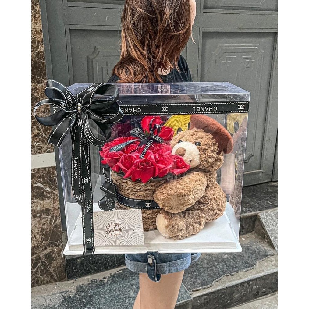 Gấu Bông Sinh Nhật Gấu Bông Tặng Sinh Nhật Món Quà Ý Nghĩa Cho Người Thân Gấu Bông Happy Birthday Lông Xù Cao Cấp