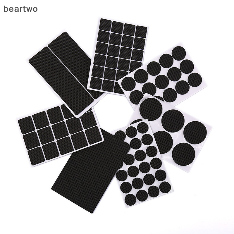 < Beartwo > 48x Đồ Nội Thất Tự Dính Bảo Vệ Ghế Chân Chân Miếng Lót Mũ Sàn Bàn Đẹp