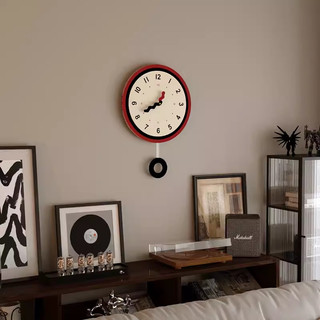 AIMI PHÒNG KHÁCH PHÒNG NGỦ ĐỒNG HỒ IM LẶNG VỚI CON LẮC RETRO TRANG TRÍ NHÀ CỬA ĐỒNG HỒ KỸ THUẬT SỐ TƯƠNG TỰ IM LẶNG