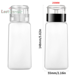 [Lostcorner] 60 / 150 / 180 / 250ml Hộp đựng máy bơm rỗng dạng lỏng UV Gel Ba Lan Nail Art Ba Lan Chai sạch Chất tẩy rửa Ba Lan [Mới]