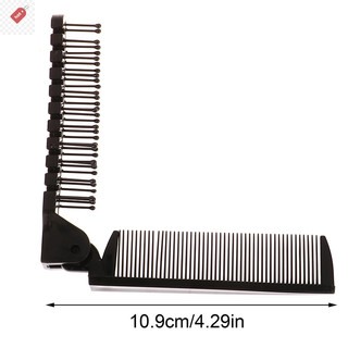 Alik 1Pc 2 Trong 1 Du Lịch Di Động Thời Trang Tóc Gấp Chống Tĩnh Điện Lược Nhựa Chải Tóc Nhỏ Gọn Bỏ Túi Lược Tóc VN