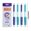GREA 4 Cái / bộ Bút Xóa Được, Bút Chính Xác Cầm Tư Thế 0.5 Mm Bút Bi, Hoạt Hình Nhanh Khô ST Đầu Bút Trung Lập Quà Tặng Học Sinh