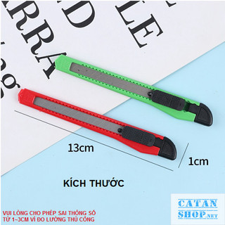 DAO RỌC GIẤY CẦM TAY NHỎ GỌN, DAO CẮT DECAL, CẮT GIẤY SẢM PHẨM QUEN THUỘC CỦA HỌC SINH, VĂN PHÒNG GD204-DaoRG-Simple