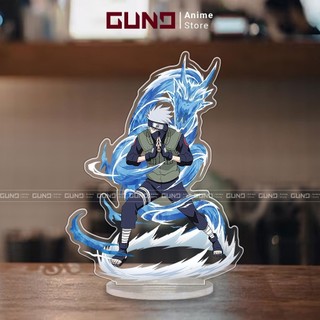Mô hình Standee Naruto nhân vật Thầy Kakashi nhựa Mica Acrylic Anime 8cm trang trí trưng bày decor bàn học