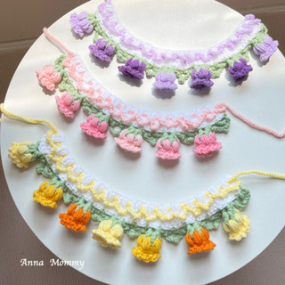 Handmade Thú Cưng Dệt Kim Khăn Cho Thú Cưng Khăn Hoa Thú Cưng Khăn Dệt Kim Khăn Cho Mèo Khăn Miệng Chó Lau Khăn Cho Thú Cưng Dễ Thương Ảnh Chống Đỡ
