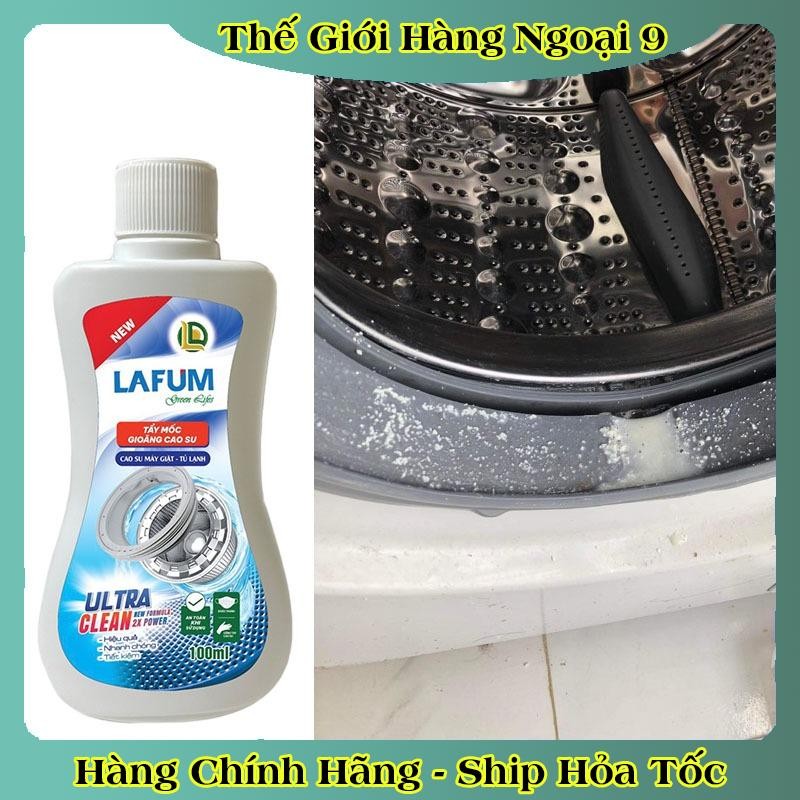Tẩy mốc gioăng cao su LAFUM loại bỏ nấm mốc trên bề mặt cao su máy giặt tủ lạnh, silicon, nhựa.