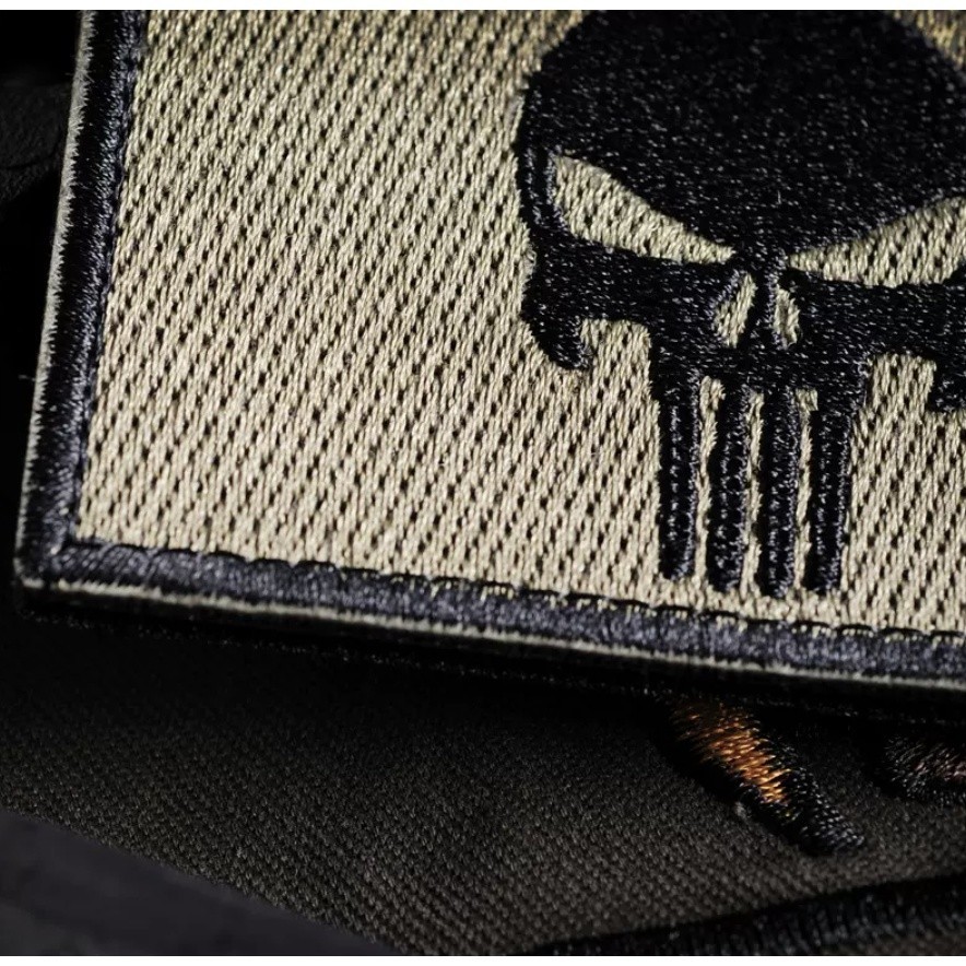 Patch_velcro PUNISHER dán quần áo_ba lô túi xách _retro