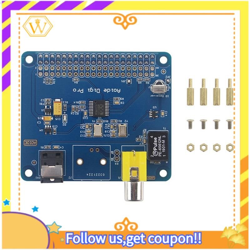 Scheda Audio Digitale HIFI DiGi + I2S SPDIF Fibra Ottica + Custodia Per - Foto 9