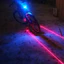TMOY 2 Laser + 5 LED Phía Sau Đi Xe Đạp Đuôi Xe Đạp Cảnh Báo An Toàn Đèn Nhấp Nháy TCM