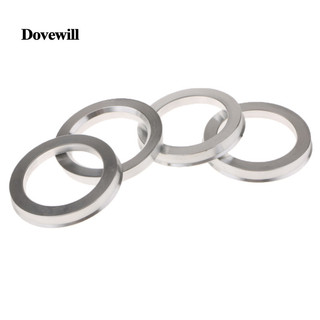 73.1 - 54.1mm 4 Cái / bộ RING SPIGOT Cho Bánh Xe Hub Miếng Đệm Trung Tâm Hợp Kim