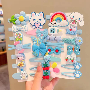 Trẻ Em Hoạt Hình Dễ Thương Kẹp Tóc Phiên Bản Hàn Quốc bb Kẹp Tóc Công Chúa Mũ Đội Đầu Cô Gái Bé Gái Kẹp Bên Phụ Kiện Tóc Cho Bé