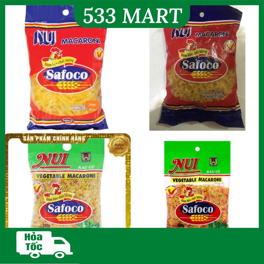 [ĐỦ LOẠI] Nui Safoco 200g/ 500g | Shopee Việt Nam