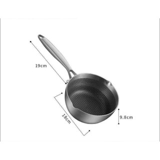 Chảo sâu lòng đáy tổ ong chống dính xước cao cấp, chảo size 18cm siêu tiện dụng (hàng tốt)