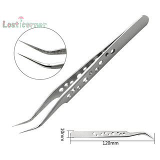[Lostcorner] Nhíp công nghiệp ESD Nhíp thép không gỉ chống tĩnh điện chống từ tính [Mới]