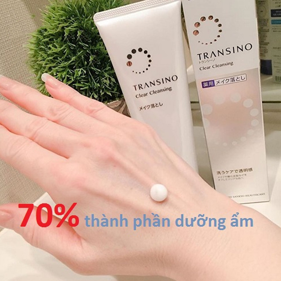 Kem tẩy trang Transino Clear Cleansing 120g sạch dầu nhờn