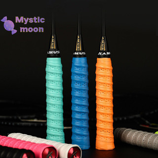 [Mystic] Keel Tay Cao Su Dày Chống Trơn Trượt Cầu Lông Mồ Hôi Nhiều Lớp Đục Lỗ Vợt Tennis Tay Cầm Da Cần Câu Cuộn Dây [Mới]