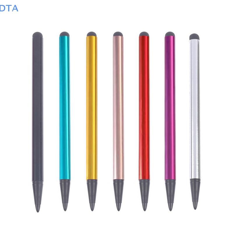 Dta 2 Trong 1 Bút Điện Dung Màn Hình Cảm Ứng Bút Chì Stylus Cho Máy Tính Bảng Điện Thoại Di Động PC Máy Tính Bảng Phụ Kiện Bút Máy Tính Bảng PO