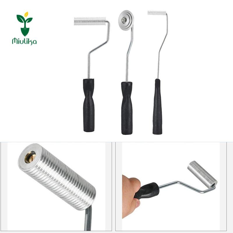Bộ dụng cụ con lăn sợi thủy tinh, Bộ 3 con lăn cán nhựa sợi thủy tinh, Dụng cụ mái chèo bong bóng cho bồn tắm, vòi hoa sen, sửa chữa thuyền