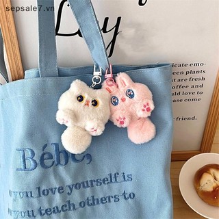 [Sepsale] Móc khóa đuôi dài sang trọng dễ thương Túi búp bê hoạt hình Mặt dây chuyền Vòng chìa khóa Phụ kiện móc khóa dành cho nữ Cô gái Quà tặng cặp đôi {vn}
