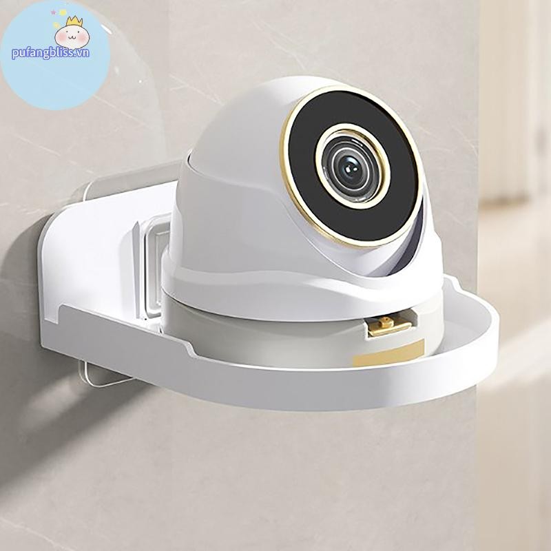 Pufangbliss Giá đỡ máy ảnh Treo tường Giám sát Hỗ trợ gia đình Móc treo tường đa năng Giá đỡ phòng khách Khay đựng đồ gia đình VN