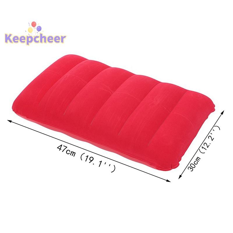 [Keepcheer] 47 * 30cm Di Động Gấp Không Khí Bơm Hơi Du Lịch Ngoài Trời Nhà Mềm Mại [Mới]