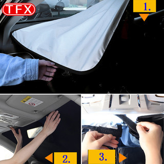 Dành Cho Xe Toyota Hiace 200 2016-2023 Kiểu Dáng Ô Tô Nano-Insulat Kính Chắn Gió Che Nắng Cửa Sổ Phía Trước Tấm Che Nắng Phụ Kiện Nội Thất