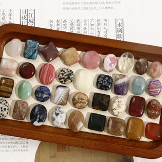 Hình học không đều và hình bầu dục từ đá tự nhiên, phụ kiện trang sức handmade bao gồm vòng cổ và mặt dây chuyền, chất liệu đẹp mắt, phù hợp cho bán buôn