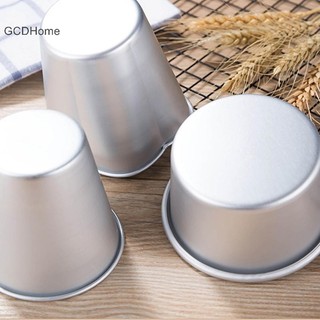 Gcdhome 1 Khuôn Pudding Cup Bánh Sáo Chống Dính Jelly Pan Khuôn Làm Nóng Nhanh Hợp Kim Nhôm Nướng Khuôn Nóng