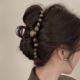 Kẹp tóc nữ thời trang tạo kiểu tóc đơn giản, kẹp tóc càng cua búi cao sao gáy