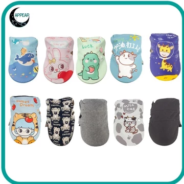 APPEAR Găng Tay Chống Nắng Xe Điện, Tấm Che Nắng Găng Tay Lái Xe Máy Thoáng Khí, Găng Tay Chống Nắng Tay Cầm Chống Tia UV Vỏ Thanh Xe Tay Ga Hoạt Hình Bảo Vệ Tay Mùa Hè