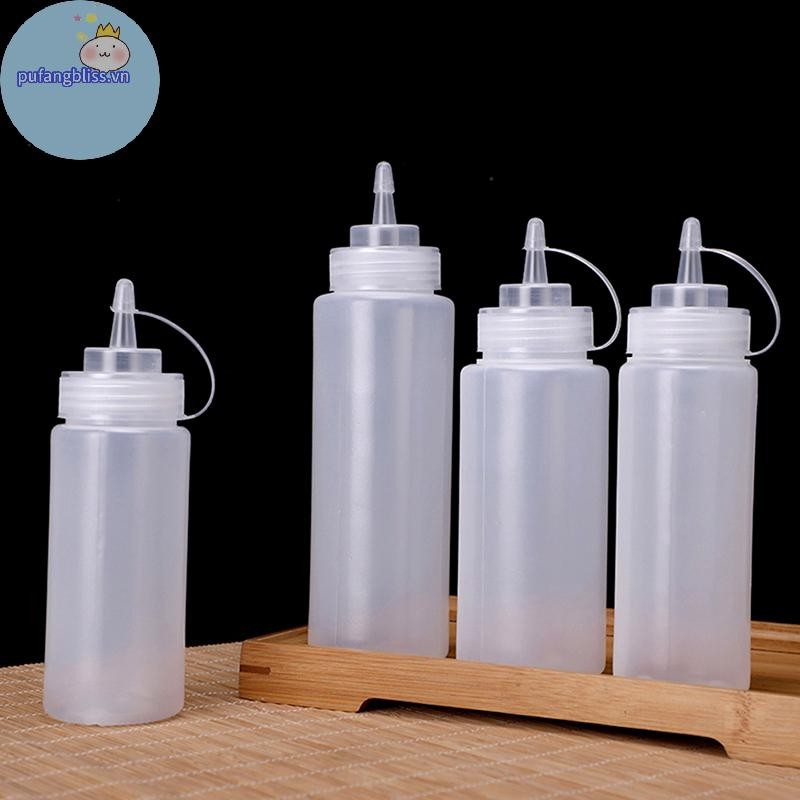Pufangbliss Bóp Chai Gia Vị Có Sốt Sốt Sốt Cà Chua Chai Dầu Ô Liu Có Cân VN