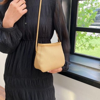AllGIFT Túi đeo vai đơn, Túi xô da PU dung tích lớn di động, Túi đeo chéo nữ màu trơn cao cấp thời trang