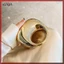 Túi đeo chéo dây xích nữ WOADA Ví nhỏ Acrylic Kim loại Luster Tiệc nửa mặt trăng Túi xách nữ Túi xách sang trọng VN