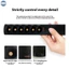 Hoeaden Đèn Nhiệt Độ Màu Di Động USB Stick Sạc Đơn Giản 2700K ‐ 6000K 6 Chế Độ Để Chụp Ảnh Lấp Lánh VN