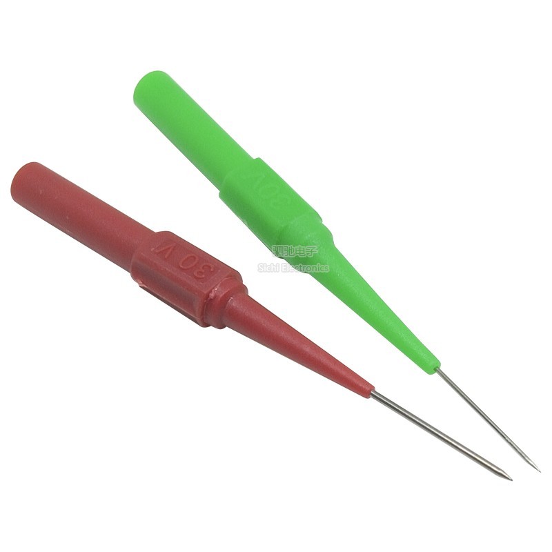 Siêu-Fine 0.7 / 1.0mm Đầu dò dày Kim đồng nguyên chất Sửa chữa tự động Thử nghiệm Stab Đường bị hỏng Đồng hồ đo Stick Back Kim vạn năng