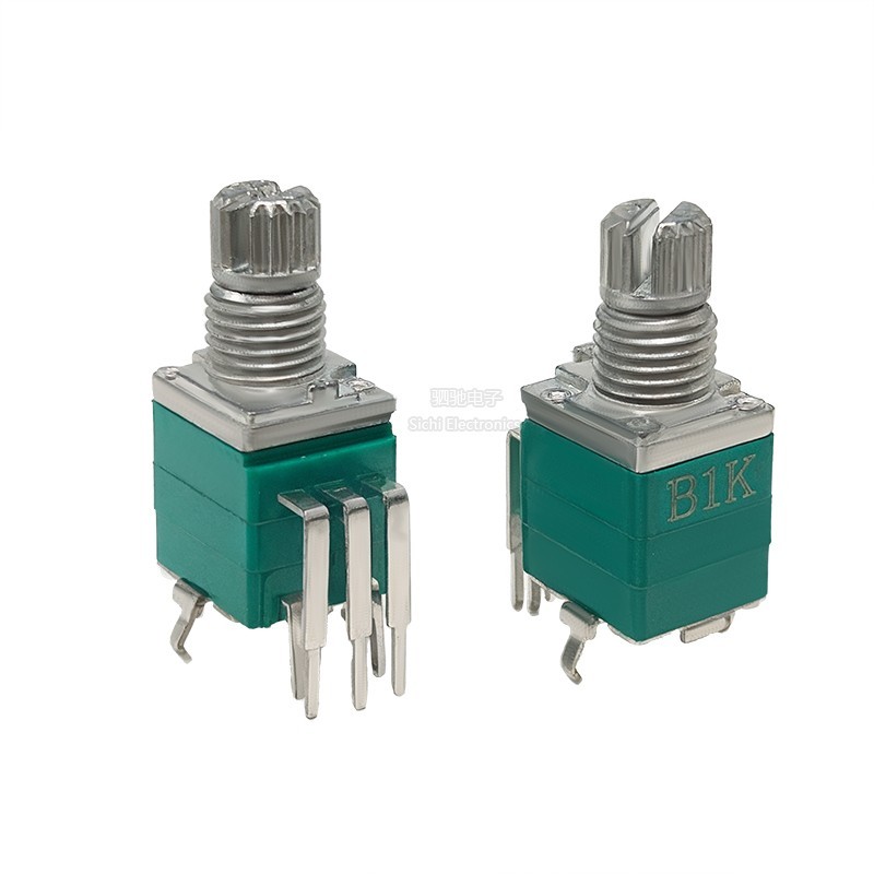 R RK097 Bàn chân cong 5 chân dọc có tay cầm công tắc Chiều dài 10MM 1K5K10K50K100K500K
