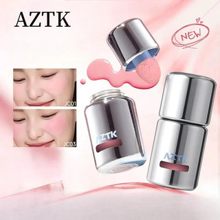 AZTK Phấn Má Hồng Bao Bì Mới Da Mạnh Mẽ Tan Chảy Mặt Đỏ Tự Nhiên Cho Bé Gái