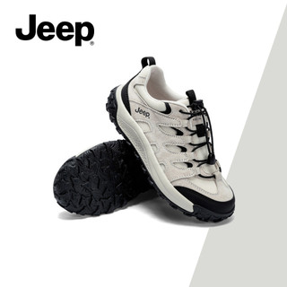 Giày đi bộ đường dài mới dành cho nữ JEEP - Chống trượt, Niche Retro, Huấn luyện viên giải cấu trúc đế dày dành cho thể thao thông thường
