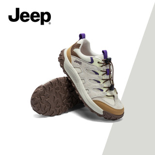 Giày đi bộ đường dài mới dành cho nữ JEEP - Chống trượt, Niche Retro, Huấn luyện viên giải cấu trúc đế dày dành cho thể thao thông thường