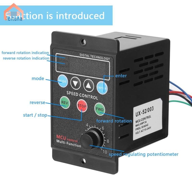 Bộ điều khiển tốc độ động cơ Bộ điều chỉnh tốc độ động cơ Bộ điều chỉnh tự bảo vệ Thông minh