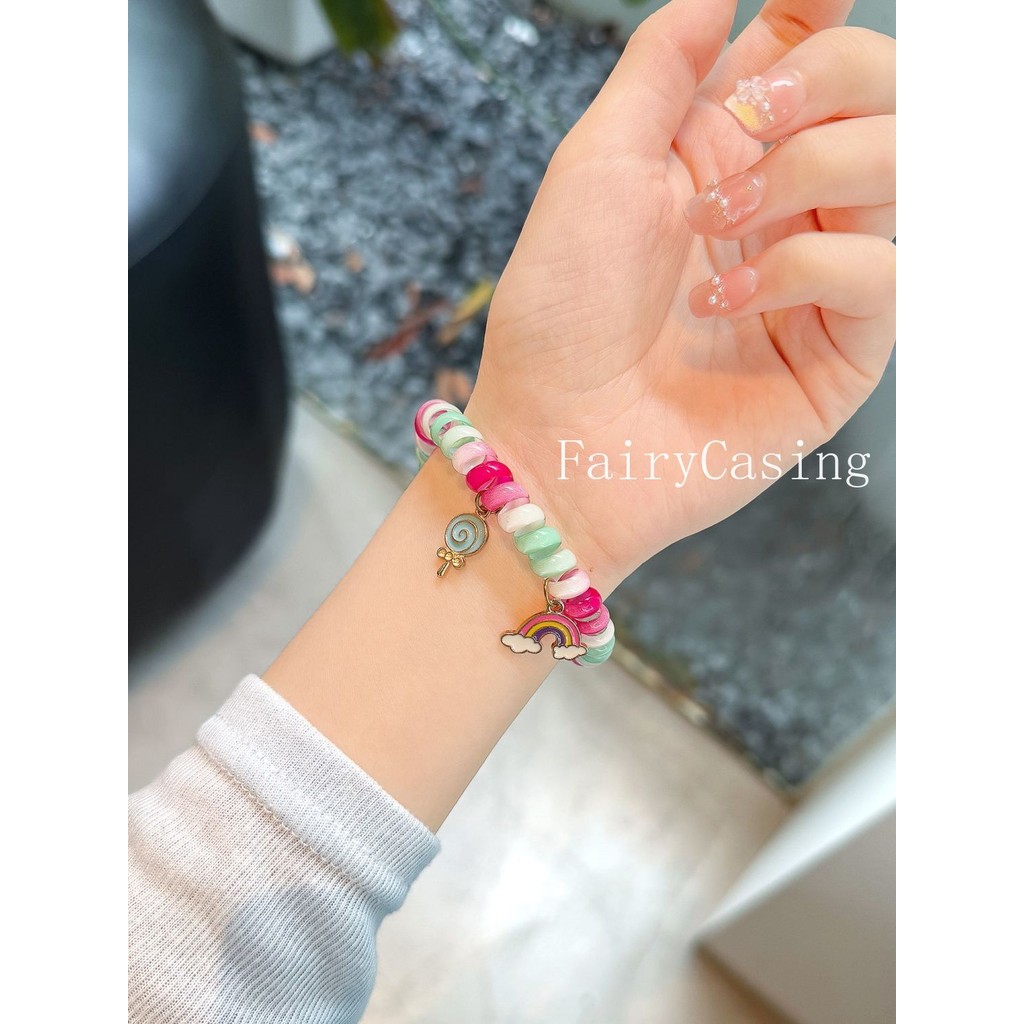 Dây đeo cuộn dây đàn hồi bằng nhựa đầy màu sắc cho Huawei Band 11 pro 10 9 8 7 6 Vòng đeo tay thay thế Honor Band 9 Phụ kiện