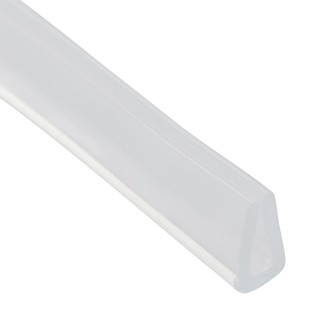 2 Mét U-kênh Cao Su Edging Niêm Phong Cửa Tắm Kính Niêm Phong Băng Cạnh Bảo Vệ Weatherstrip Nhiều Kích Thước